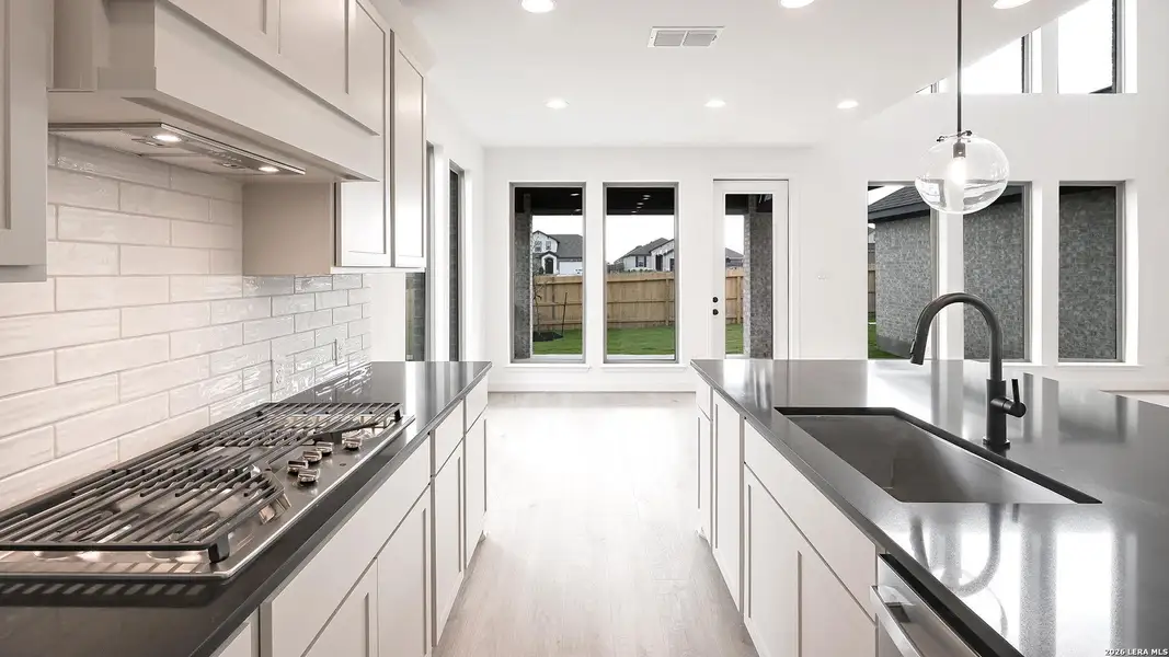 Furnished interior view inside a new home in The Parklands, Schertz (Image 10).