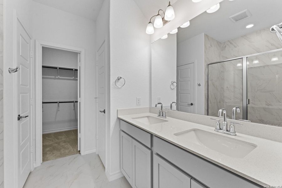 Furnished interior view inside a new home in Nopal Valley, San Antonio (Image 5). Furnished interior view inside a new home in Nopal Valley, San Antonio (Image 5).