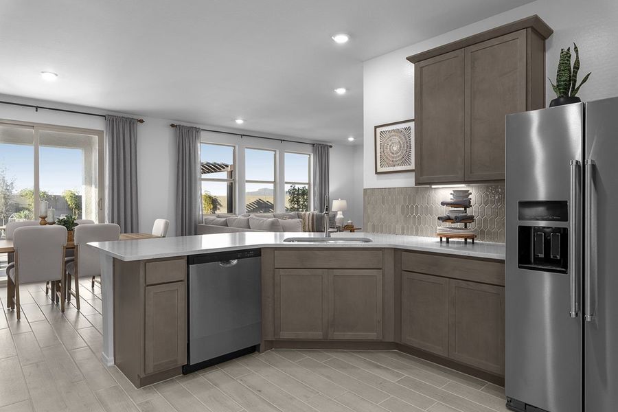 Breakfast bar at kitchen Breakfast bar at kitchen