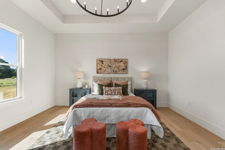 Furnished interior view inside a new home in , Bandera (Image 8).