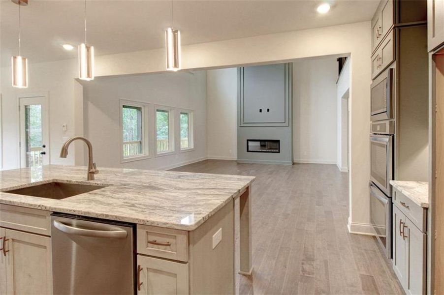 Furnished interior view inside a new home in , Conyers (Image 12).