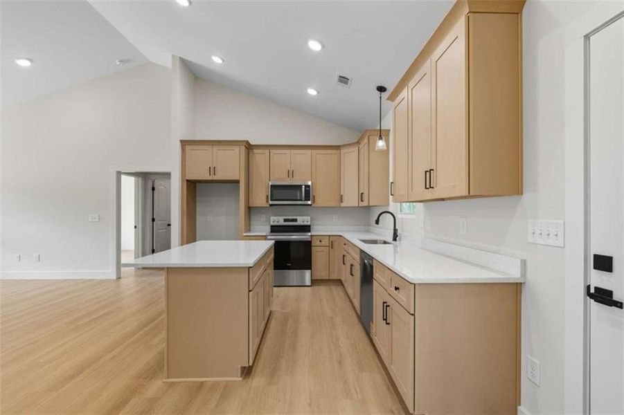 Furnished interior view inside a new home in , Toccoa (Image 4). Furnished interior view inside a new home in , Toccoa (Image 4).