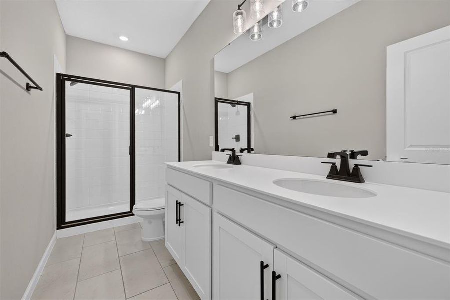 Furnished interior view inside a new home in , Kissimmee (Image 10).