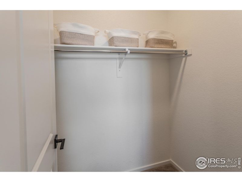 EXAMPLE PHOTO: WALK IN CLOSET