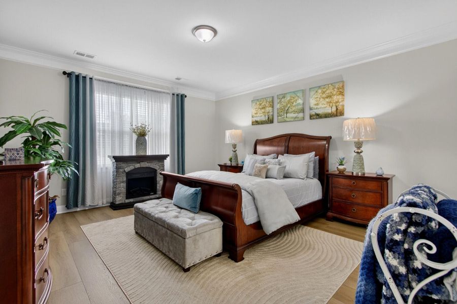 Furnished interior view inside a new home in Parker's Preserve, Ridgeville (Image 42).