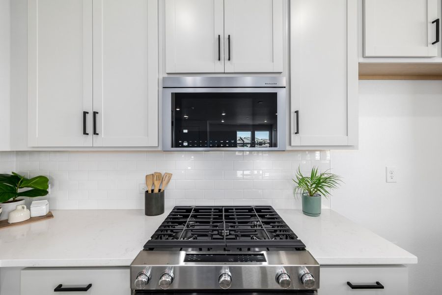 Furnished interior view inside a new home in Painted Prairie, Aurora (Image 19).