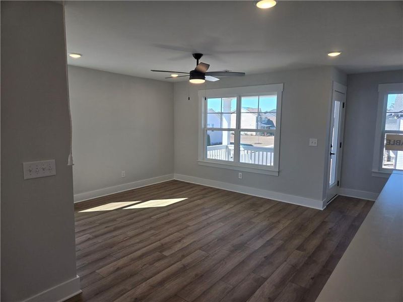 Spacious, unfurnished interior of a new home in Twin Lakes, Hoschton (Image 16). Spacious, unfurnished interior of a new home in Twin Lakes, Hoschton (Image 16).