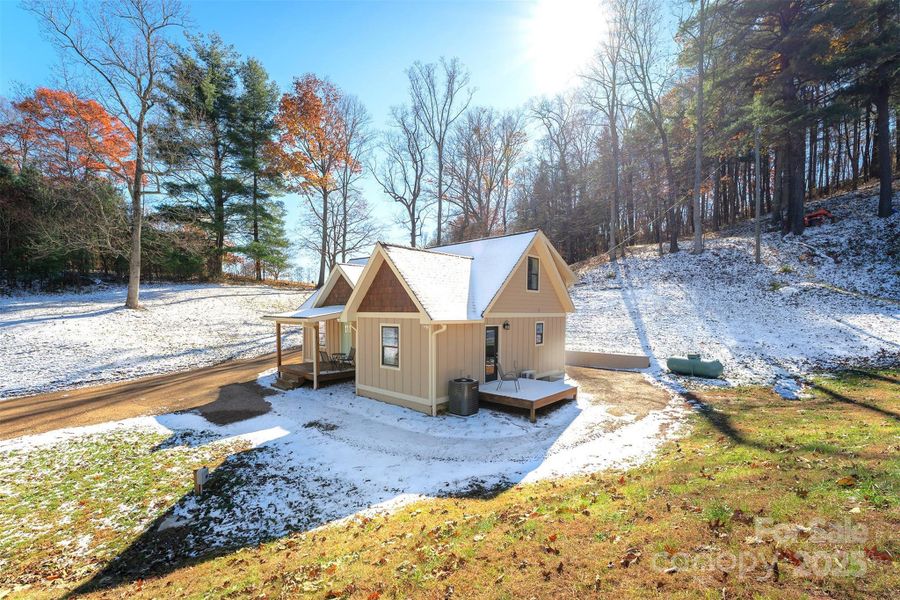 In-progress construction of a new home in , Asheville, NC (Image 30).