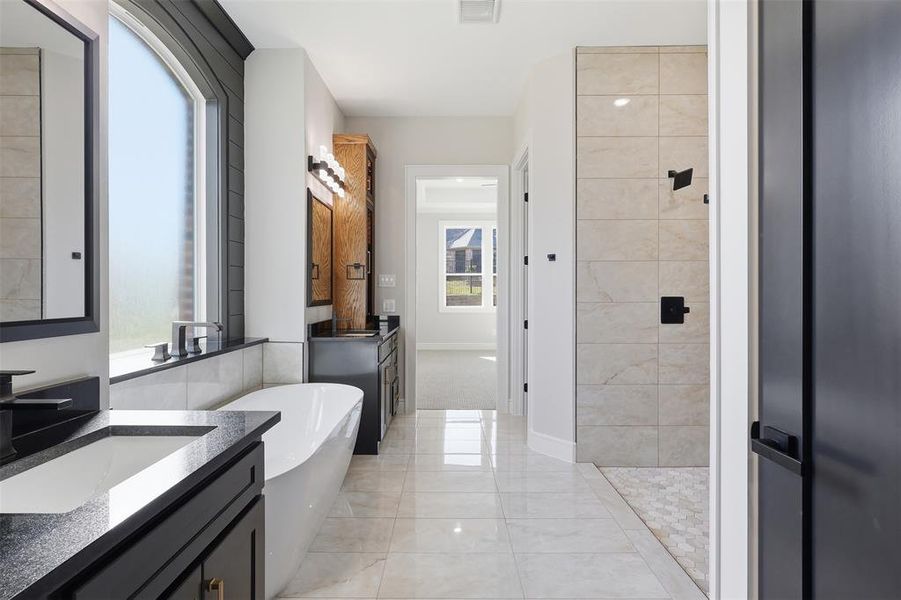 Furnished interior view inside a new home in , Athens (Image 11).