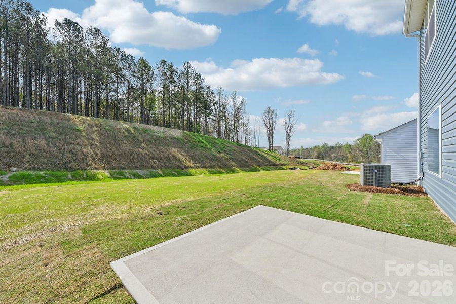 Exterior details and patio area of a home in Willow Estates, Shelby (Image 24).