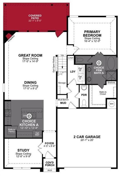 Beazer Homes Verandah Berkshire floorplan. Beazer Homes Verandah Berkshire floorplan.