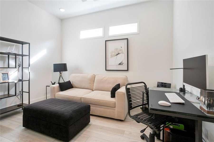 Furnished interior view inside a new home in Courtyards at Traditions, Cumming (Image 14).