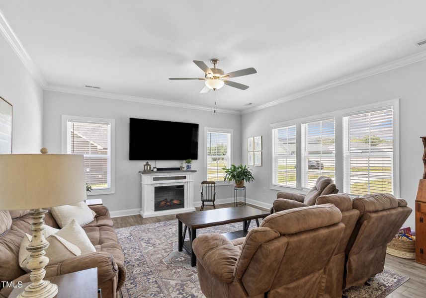 Spacious Living Room