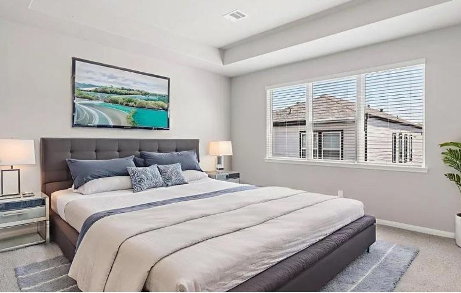 Photo is not of the actual home, but is an inspirational photo of builder’s model home and may depict options, furnishings, and/or decorator features that are not included