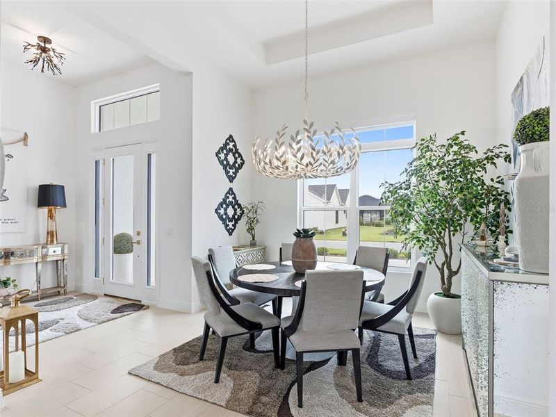 Furnished interior view inside a new home in , The Villages (Image 53). Furnished interior view inside a new home in , The Villages (Image 53).