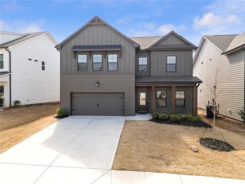 Front exterior of a new home in , Gainesville, GA, highlighting curb appeal (Image 1). Front exterior of a new home in , Gainesville, GA, highlighting curb appeal (Image 1).