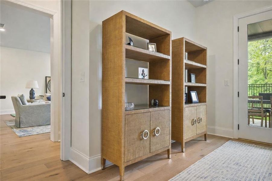Furnished interior view inside a new home in Waterside Single Family, Peachtree Corners (Image 47).