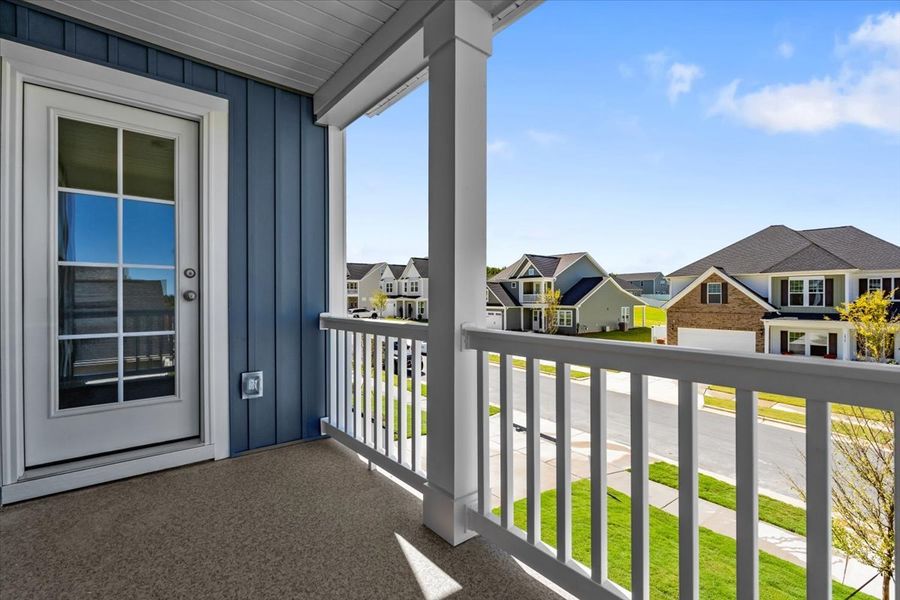 Exterior details and patio area of a home in Fieldstone, Lexington (Image 3). Exterior details and patio area of a home in Fieldstone, Lexington (Image 3).