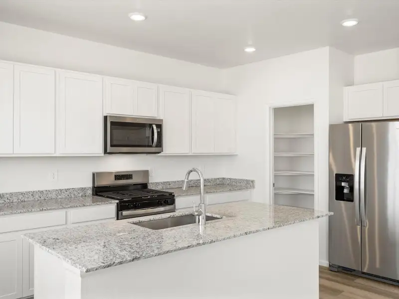 The Monarch floorplan image taken at a Meritage Homes community in Johnstown, CO. The Monarch floorplan image taken at a Meritage Homes community in Johnstown, CO.