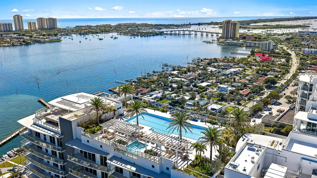 Rooftop Pool Aerial Rooftop Pool Aerial