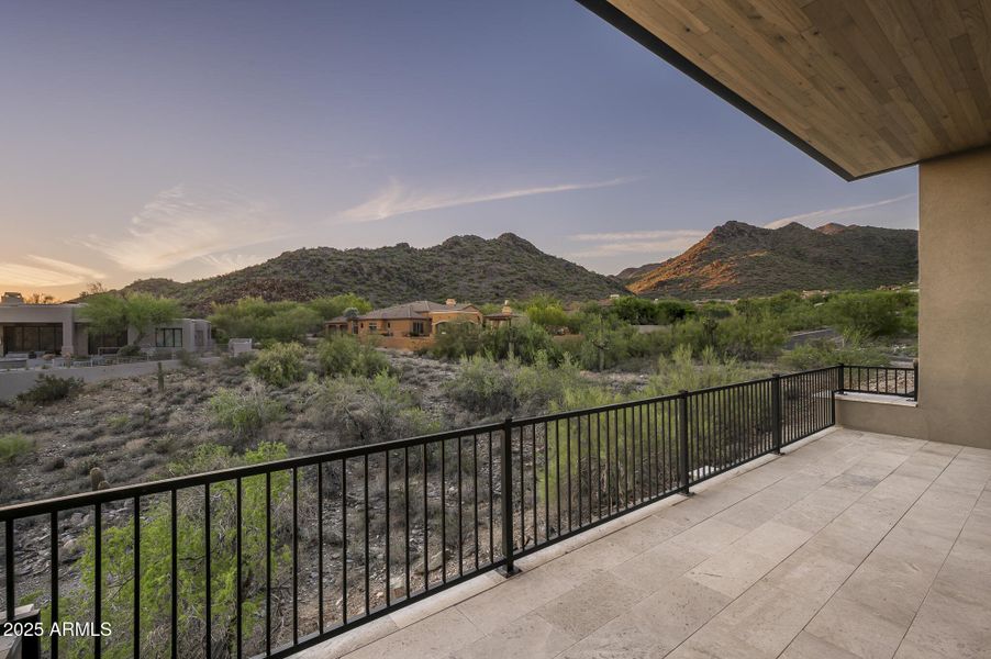 Media Room Patio Views