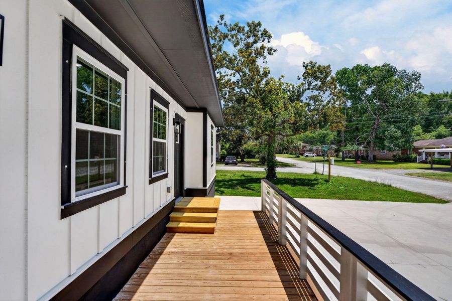 Exterior details and patio area of a home in , Hanahan (Image 23). Exterior details and patio area of a home in , Hanahan (Image 23).