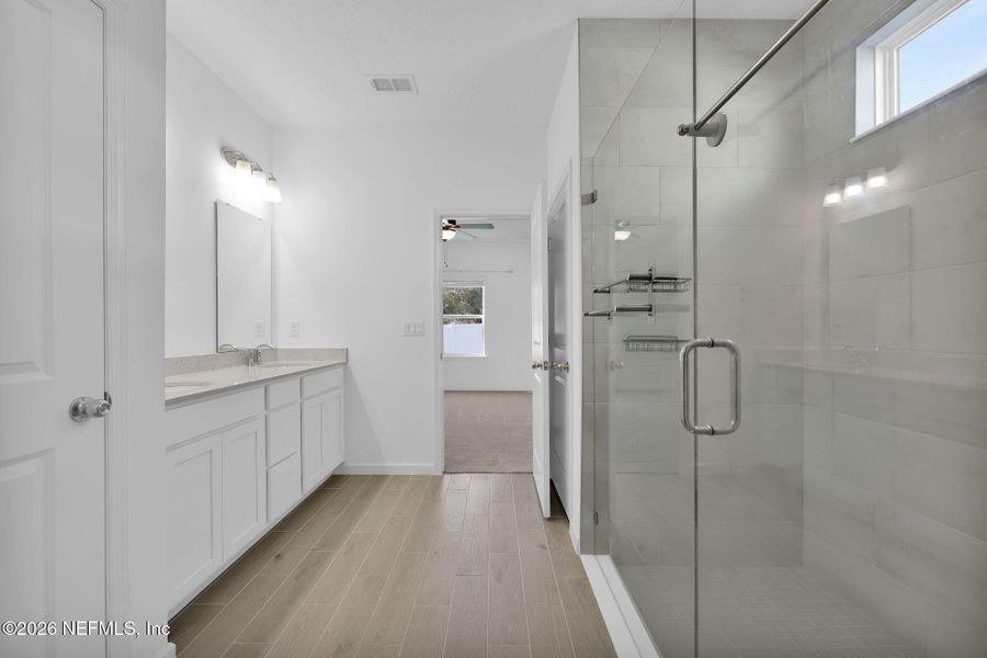 Furnished interior view inside a new home in , Jacksonville (Image 8).