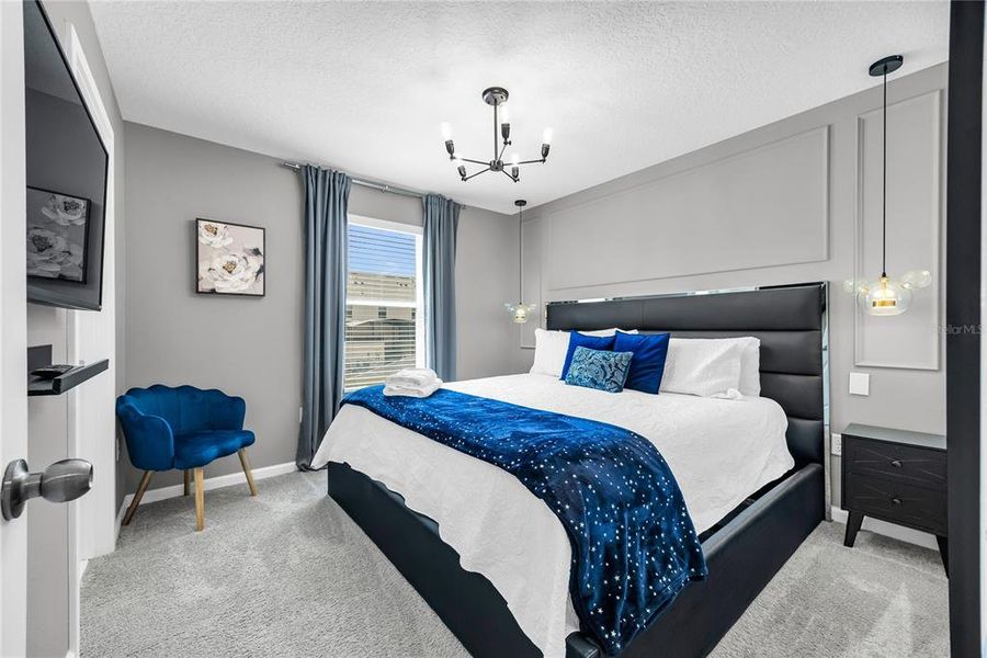 Furnished interior view inside a new home in , Kissimmee (Image 19).