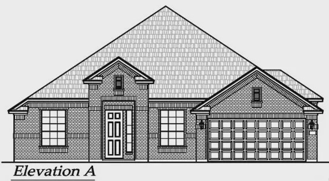 Representative rendering of the exterior for the Princeton by Chesmar Homes (Image 5).