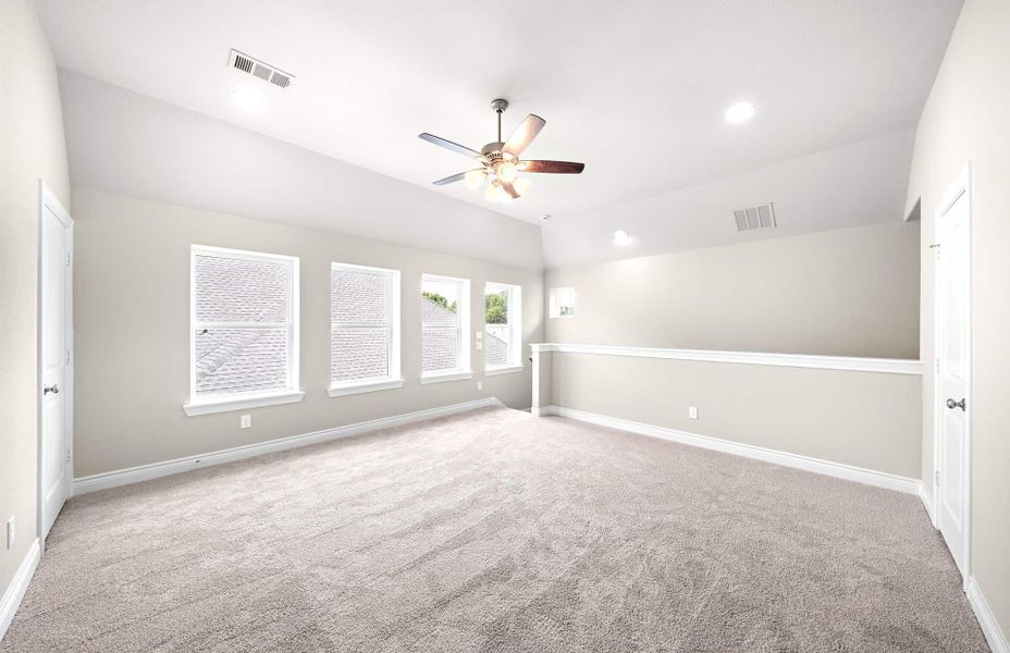 Spacious, unfurnished interior of a new home in Audubon 60′, Magnolia (Image 33).