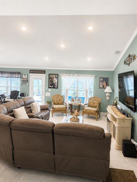 Furnished interior view inside a new home in Brookhaven, Ocala (Image 8). Furnished interior view inside a new home in Brookhaven, Ocala (Image 8).