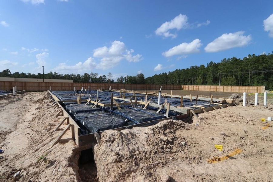 Every foundation at DWH is engineered and it’s inspected three times! We do not do “batch” testing.  Rest easy knowing your foundation comes with a 10 year warranty.