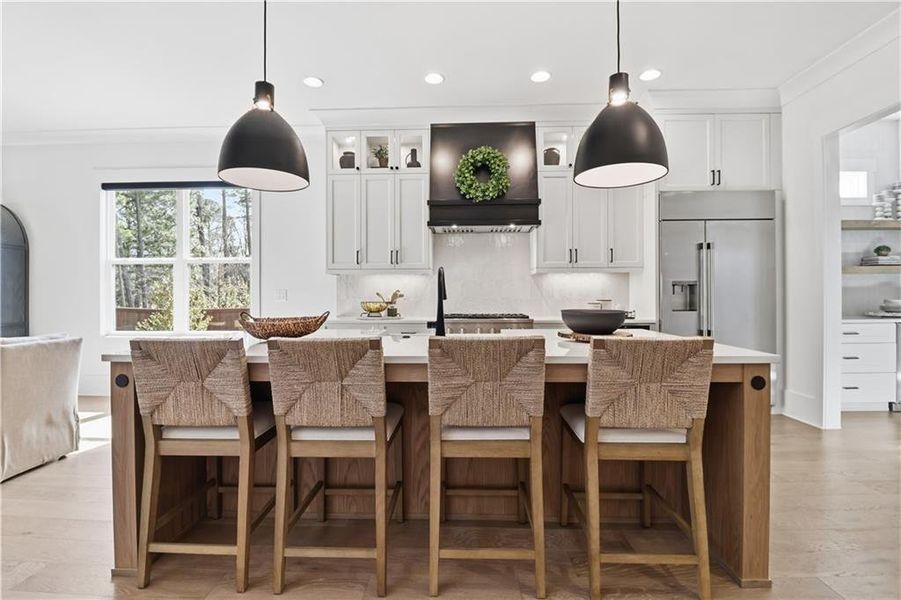 Furnished interior view inside a new home in , Woodstock (Image 15).
