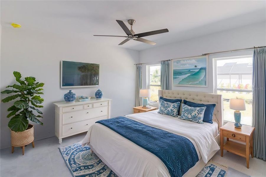 Furnished interior view inside a new home in , Rotonda West (Image 9).