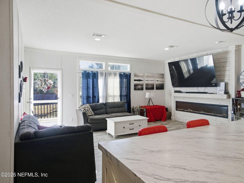 Furnished interior view inside a new home in , Palatka (Image 6).