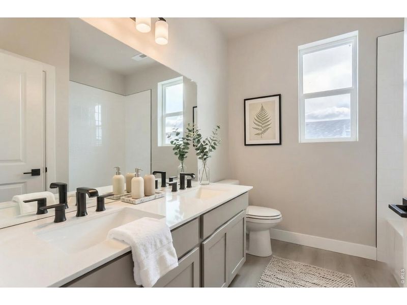 Furnished interior view inside a new home in Farmstead, Berthoud (Image 26).