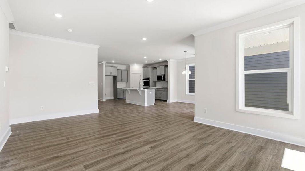 Spacious, unfurnished interior of a new home in Whitehawk Meadows, Travelers Rest (Image 23). Spacious, unfurnished interior of a new home in Whitehawk Meadows, Travelers Rest (Image 23).