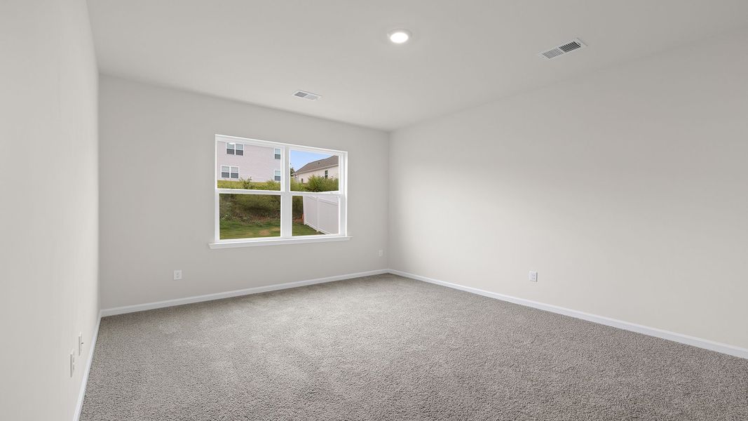Spacious, unfurnished interior of a new home in Spring Ridge, Anderson (Image 26). Spacious, unfurnished interior of a new home in Spring Ridge, Anderson (Image 26).
