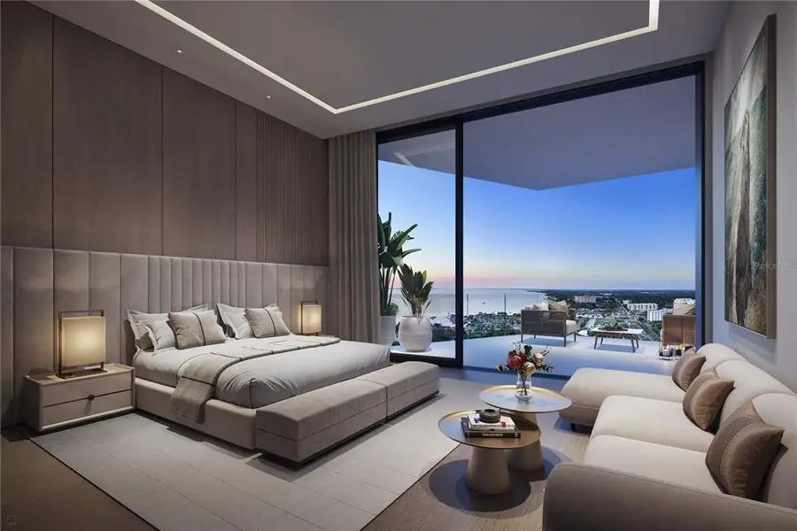 Furnished interior view inside a new home in , Sarasota (Image 5).