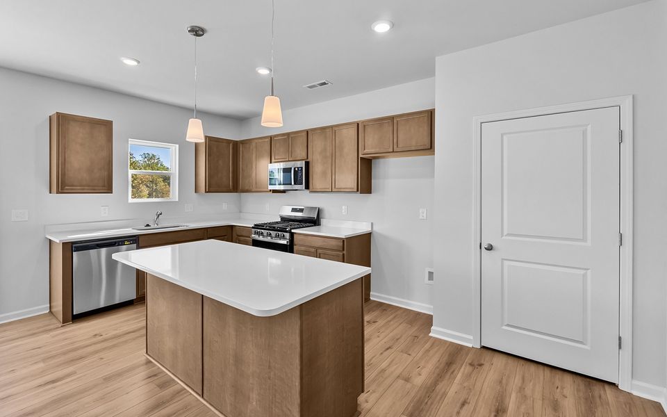 Furnished interior view inside a new home in Bell West, Kernersville (Image 15).