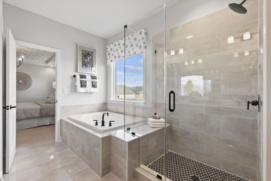 Representative furnished interior of a home built from the Somerset by Taylor Morrison in River Falls, Tega Cay (Image 25).