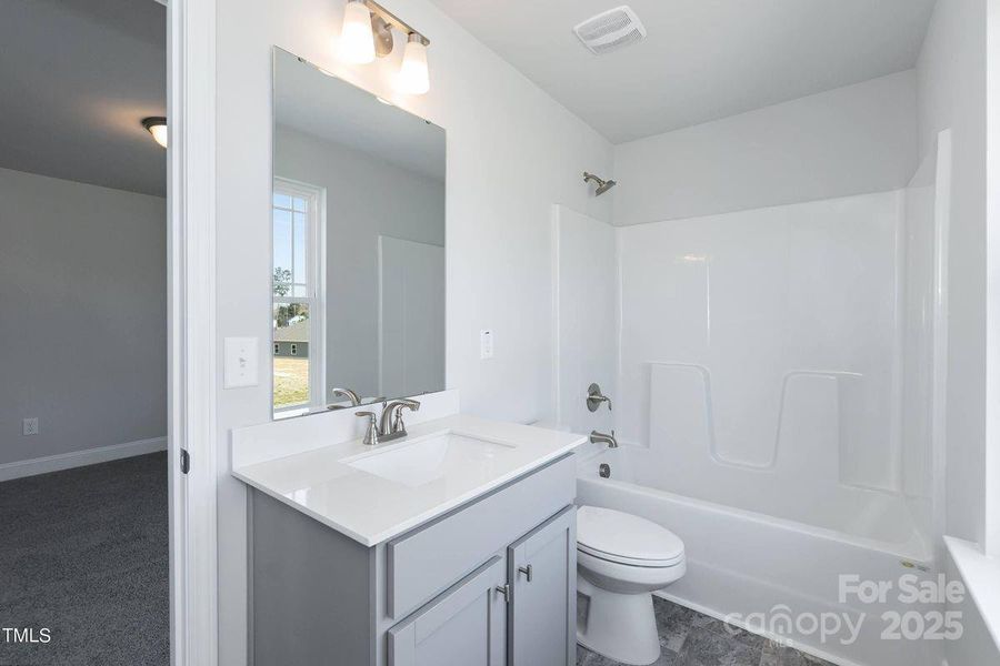 Furnished interior view inside a new home in Northlake, Statesville (Image 9).