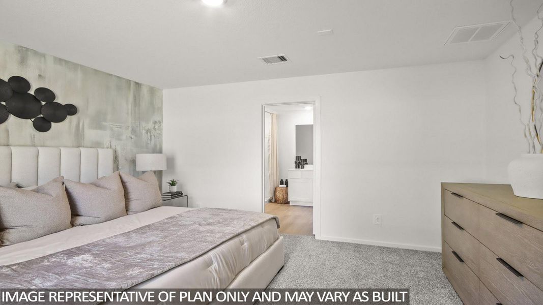 Furnished interior view inside a new home in Whitetail Run, Caldwell (Image 9).