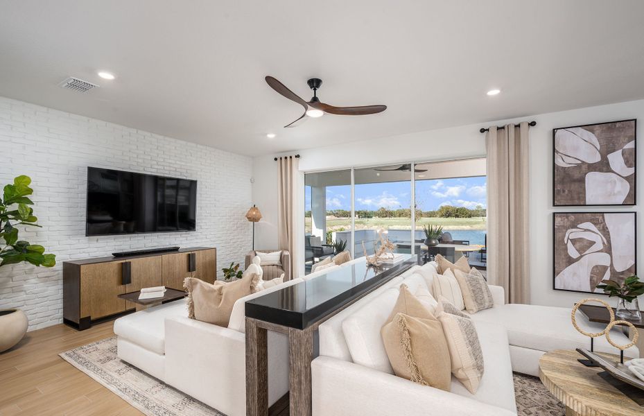 Representative furnished interior of a home built from the Yellowstone by Pulte Homes in Silverlake, Lake Alfred (Image 9). Representative furnished interior of a home built from the Yellowstone by Pulte Homes in Silverlake, Lake Alfred (Image 9).