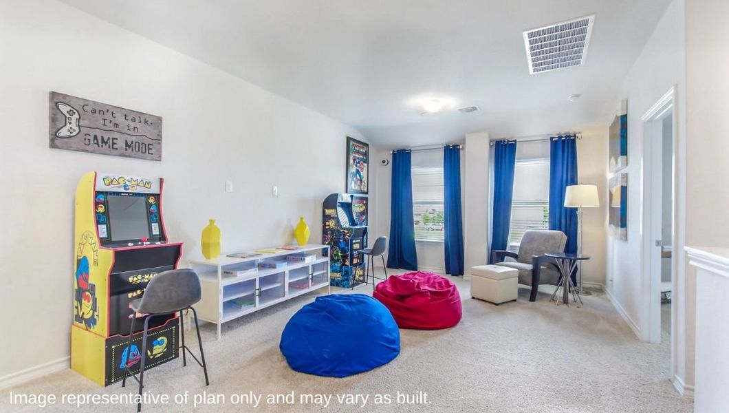 Furnished interior view inside a new home in Avenida, Converse (Image 15).