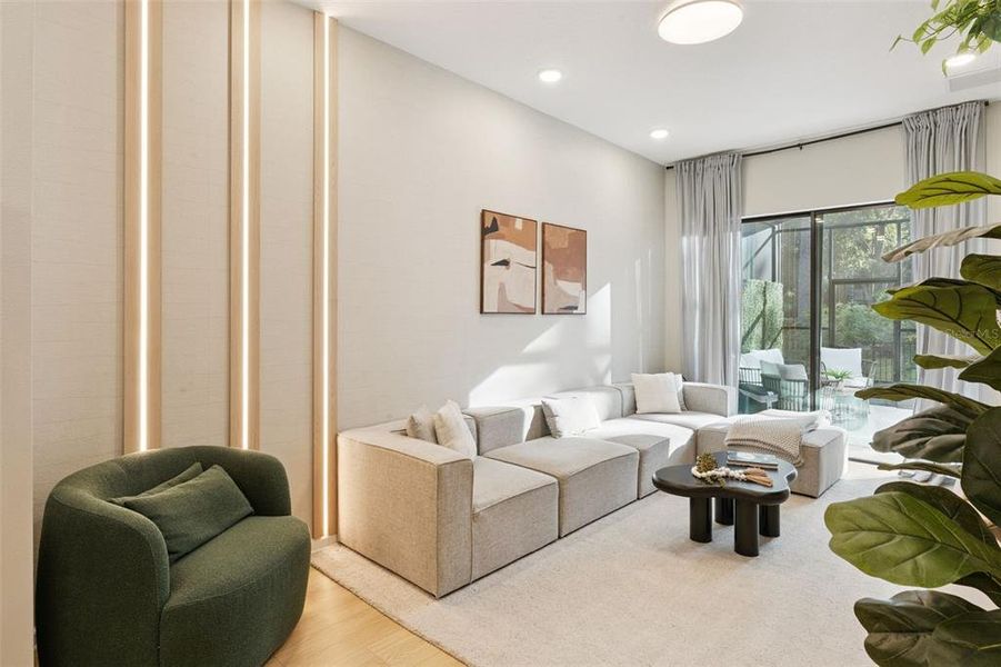 Furnished interior view inside a new home in Paradiso Grande, Orlando (Image 9).