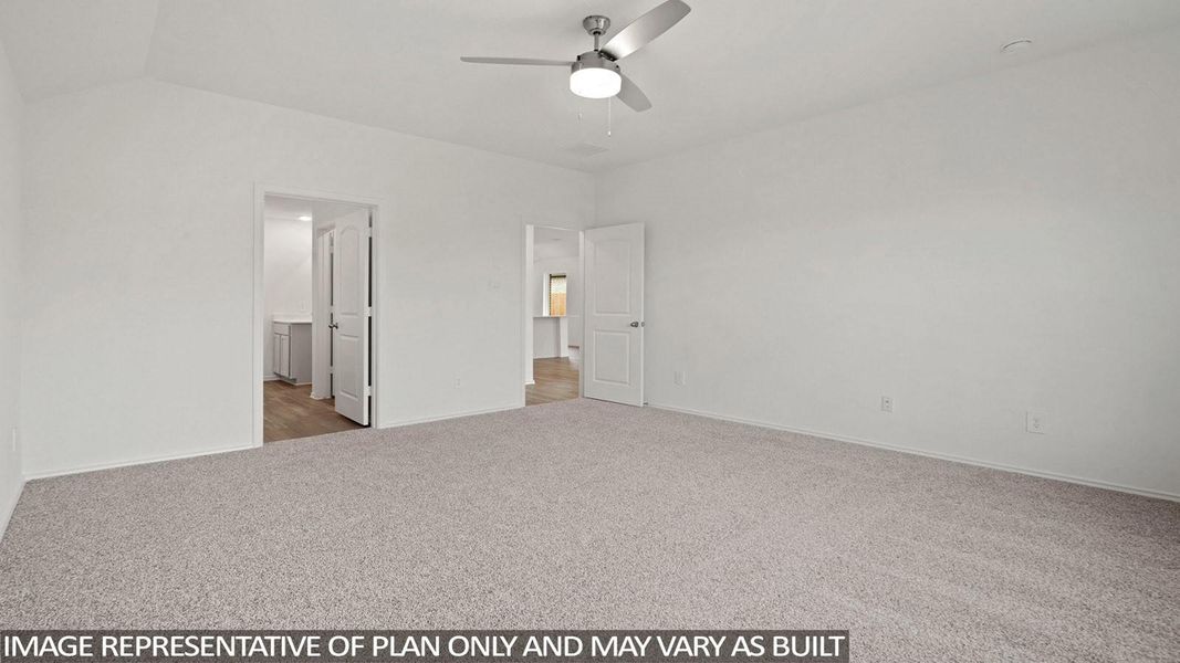 Spacious, unfurnished interior of a new home in Sunterra, Katy (Image 14).