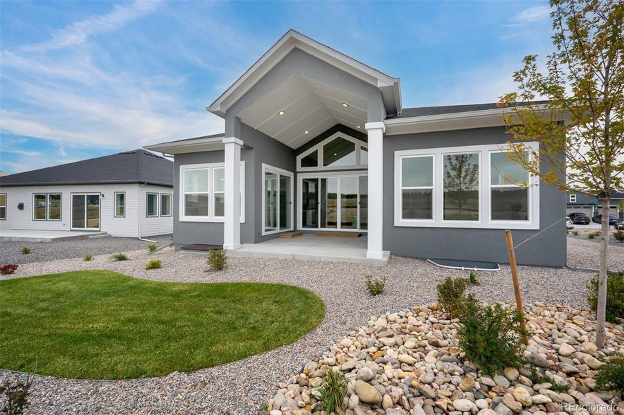 Exterior details of a home in Wolf Ranch - Enclave Collection, Colorado Springs (Image 5).