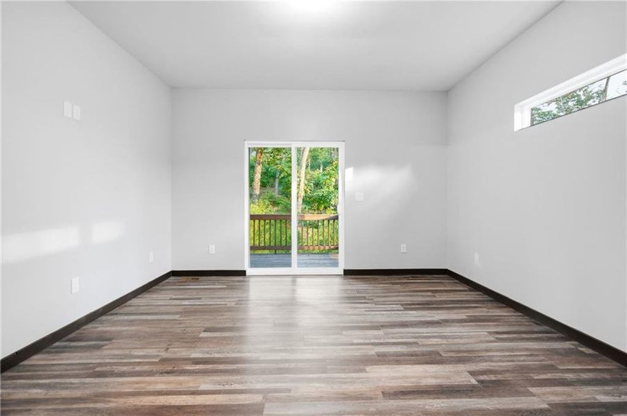 Spacious, unfurnished interior of a new home in , Talking Rock (Image 25). Spacious, unfurnished interior of a new home in , Talking Rock (Image 25).