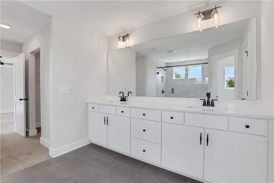 Furnished interior view inside a new home in Cambridge, Flowery Branch (Image 15). Furnished interior view inside a new home in Cambridge, Flowery Branch (Image 15).